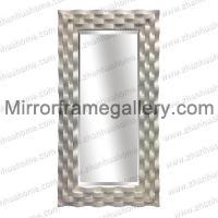 Distressed White PU Frame Wall Decor